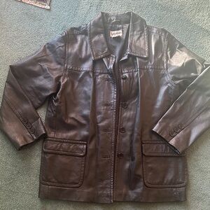 Vintage Y2K Bagatelle leather jacket